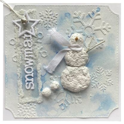 Obrázek Vánoční přání Snowman