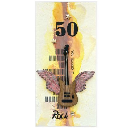 Obrázek Přání k 50. narozeninám Rocker