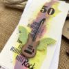 Obrázek Přání k 50. narozeninám Rocker neonové