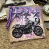 Obrázek Přání k 50. narozeninám Motorkářka 2