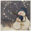 Obrázek Vánoční přáníčko Sněhuláci s hvězdičkou