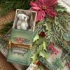 Obrázek Vánoční přáníčko s krabičkou Kolotoč s medvídkem