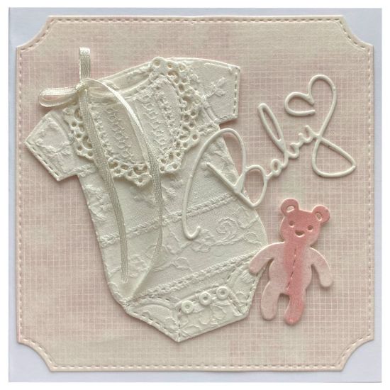 Obrázek Přání k narození miminka Baby v růžové
