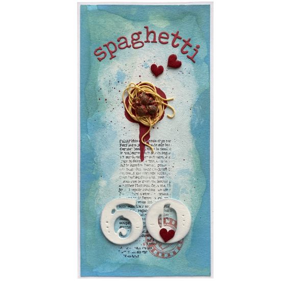 Obrázek Přání k 60. narozeninám Špagety