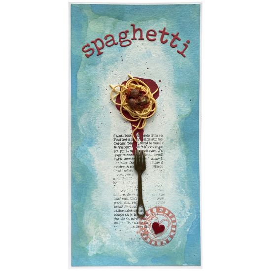 Obrázek Přání do obálky Špagety 3