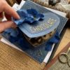 Obrázek Přání s krabičkou Bonboniéra modrá