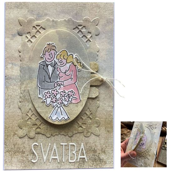 Obrázek Vtipné přání - Svatba a čas
