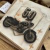 Obrázek Přání k 50. narozeninám Motorkář