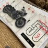 Obrázek Přání k 50. narozeninám Motorkářka
