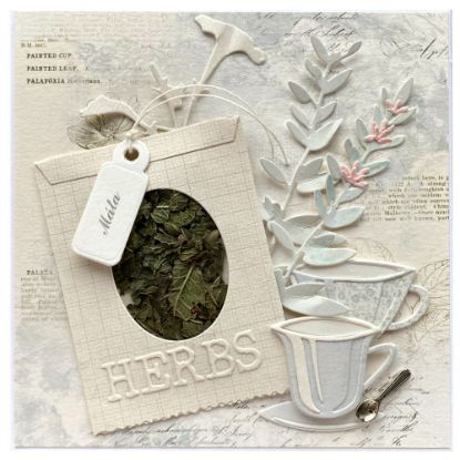 Obrázek Voňavé přáníčko do obálky - Herbs máta