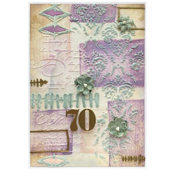 Obrázek Přání k 70. narozeninám Ornamenty