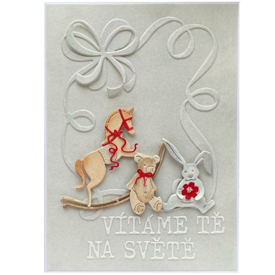 Přáníčko k narození chlapečka