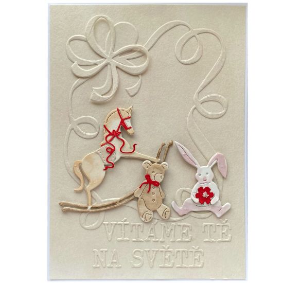 Přáníčko k narození holčičky