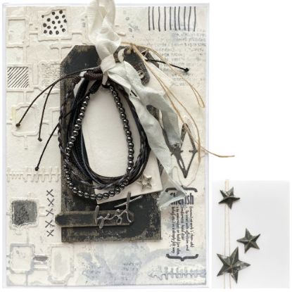 Obrázek Přání v krabičce s dárečkem Náramky hematit