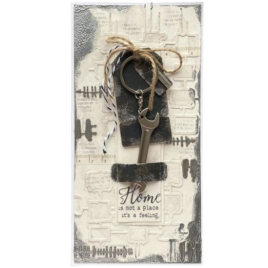 Obrázek Přání s dárkem Přívĕsek oboustranný klíč