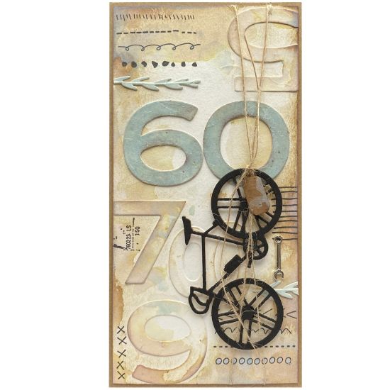 Obrázek Přání k 60. narozeninám Sportovní kolo 3