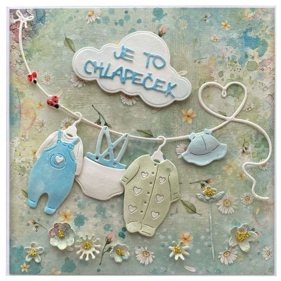 Přáníčko k narození chlapečka