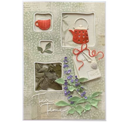 Voňavé přání se sušenou bylinkou