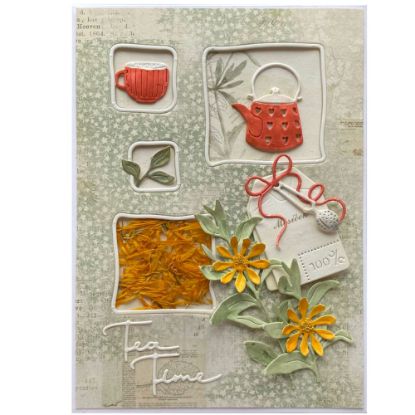 Voňavé přání se sušenou bylinkou