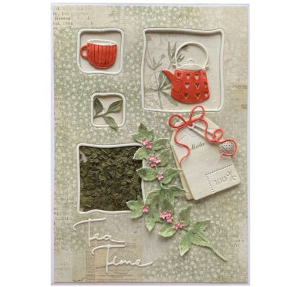 Voňavé přání se sušenou bylinkou