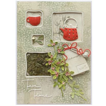 Voňavé přání se sušenou bylinkou