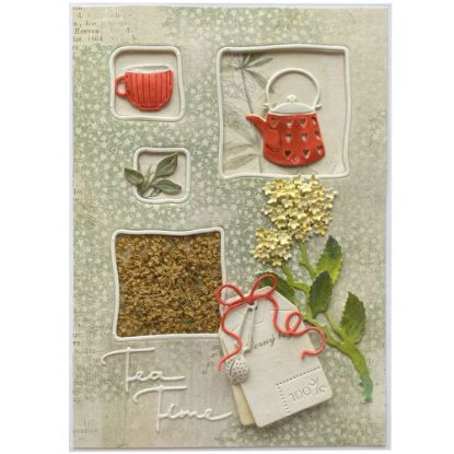 Voňavé přání se sušenou bylinkou