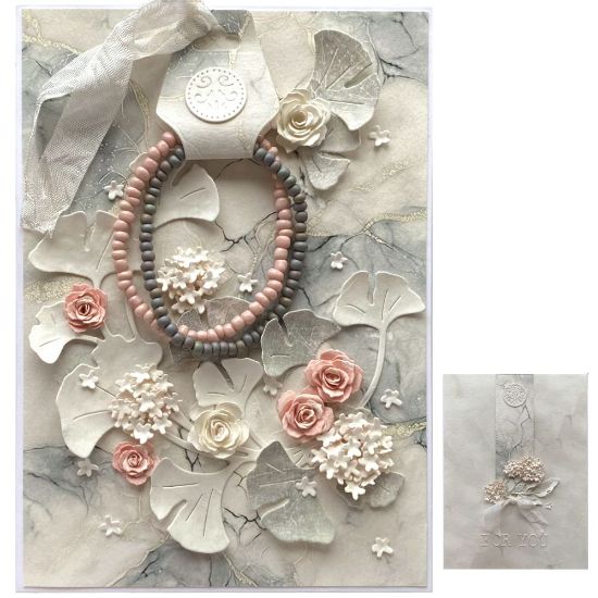 Elegantní přáníčko s dárkem a krabičkou