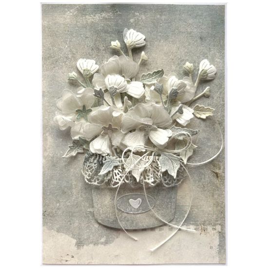 Elegantní přáníčko jako blahopřání nejen k svatbě