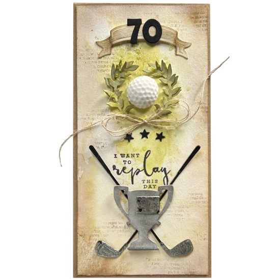 Obrázek Přáníčko k 70. narozeninám Golf