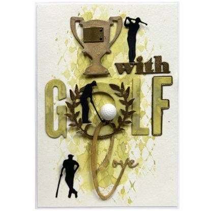 Obrázek Přáníčko do obálky Whith Golf Love